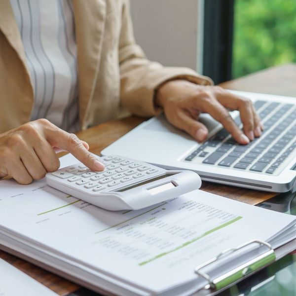 running numbers on calculator