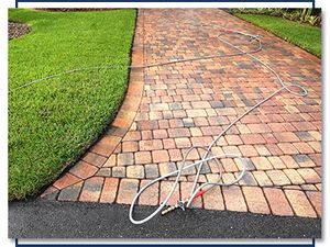 pavers that are getting restored