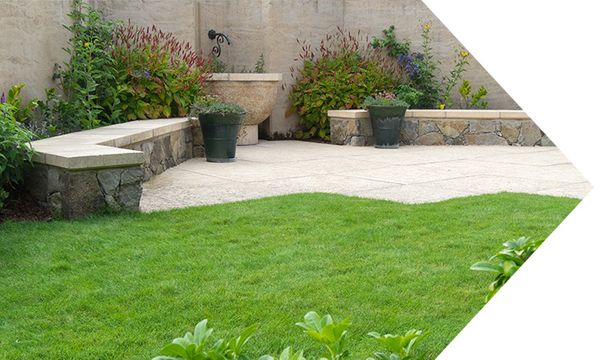 Gardens and Landscaped Area with pavers