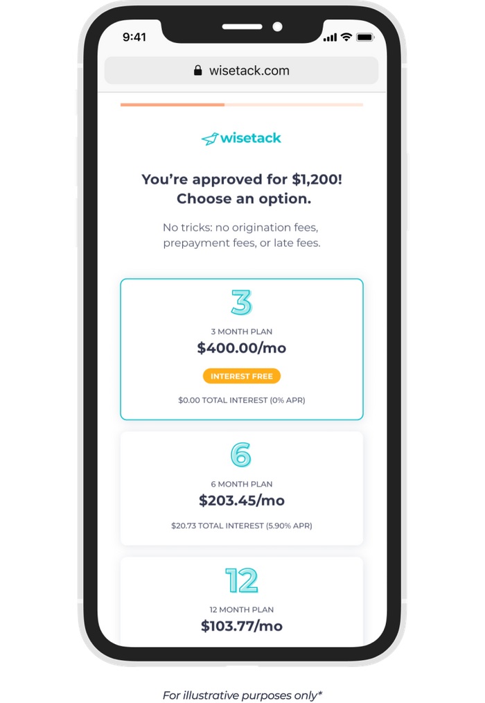 Wisetack product - offer screen - $1,200.png