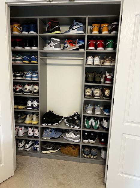 shoe closet after pic