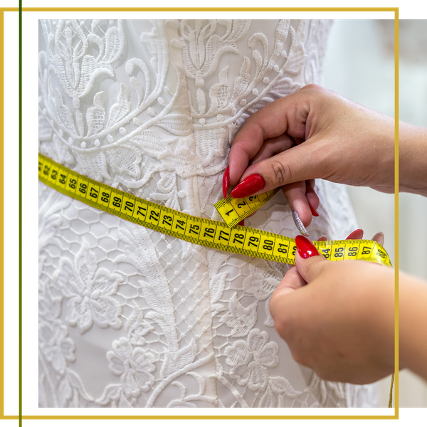 measuring wedding dress measuring wedding dress