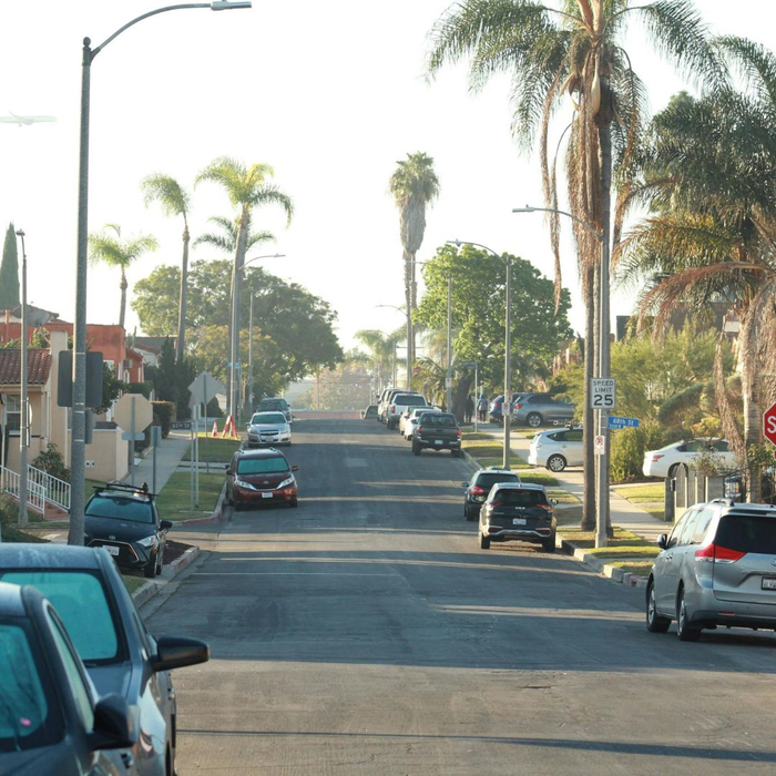 road in Los Angeles road in Los Angeles