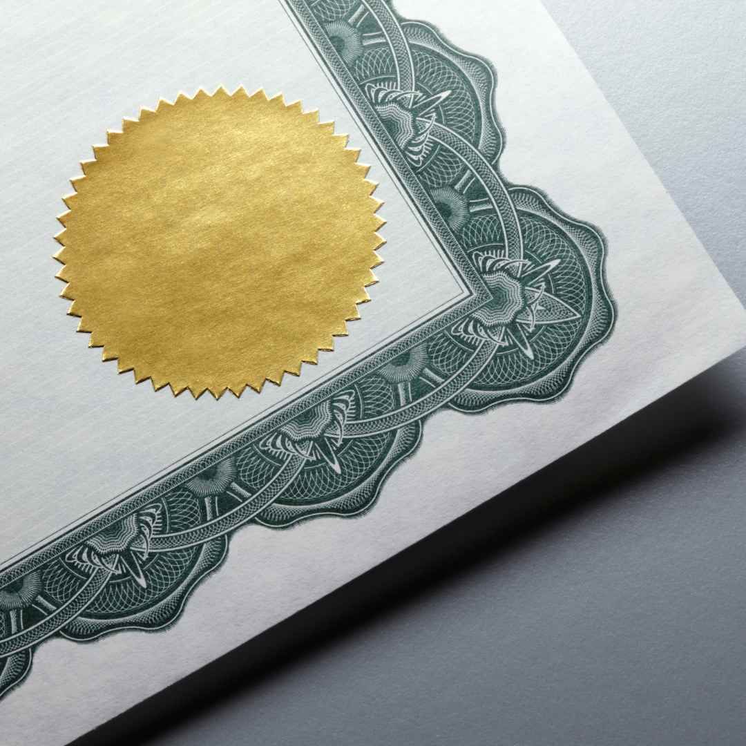 A tree industry certification