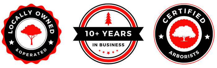 Locally Owned & Operated, 10 years in business, certified arborists