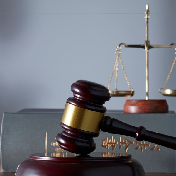 A judge gavel