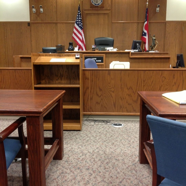A court room
