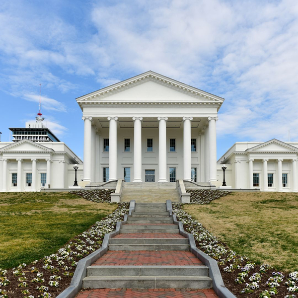 Virginia capitol in Richmond