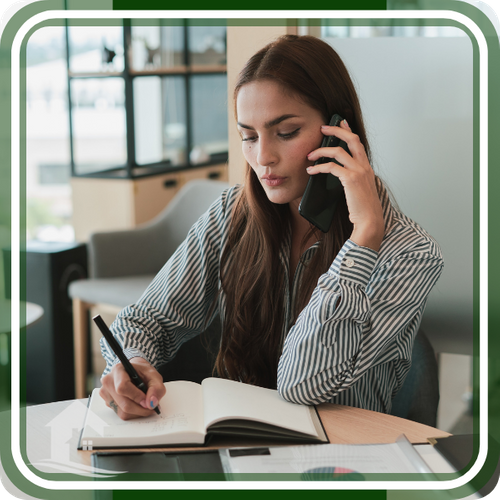 woman on the phone