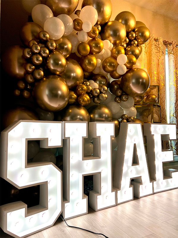 Shae marquee sign