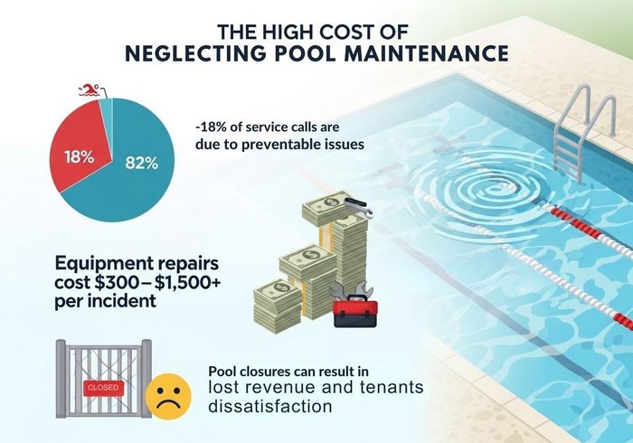 commercial pool service Los Angeles & Ventura Counties