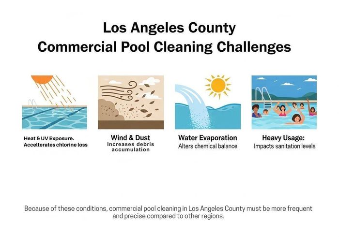 pool equipment maintenance Los Angeles County