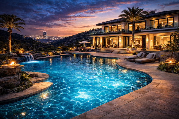 residential pool service Bel air CA