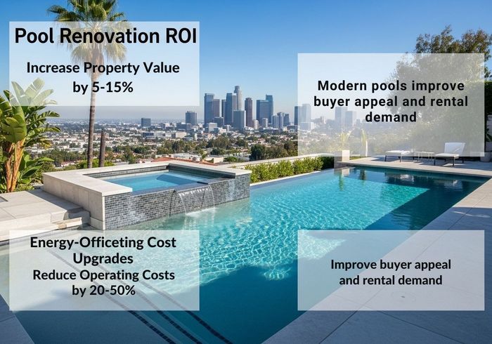 pool upgrades Los Angeles & Ventura Counties