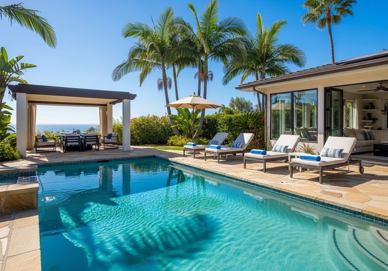 weekly pool service for vacation homes in Malibu