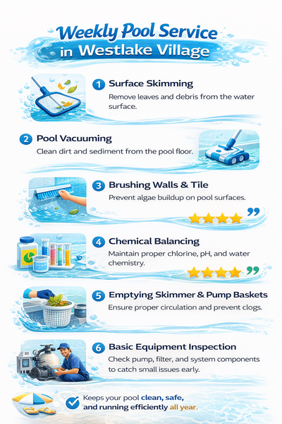Pool service Los Angeles County
