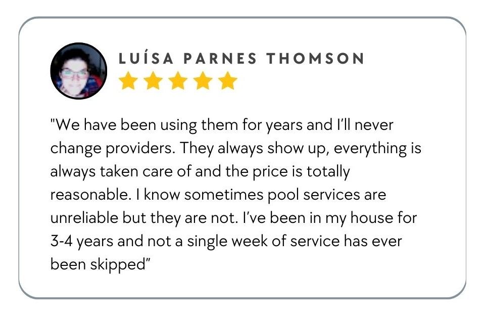 Professional Pool Service in Los Angeles and Ventura County