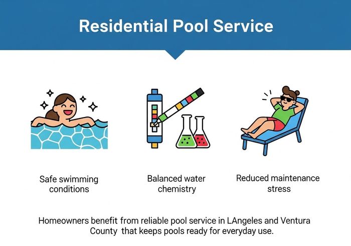 weekly pool maintenance Los Angeles
