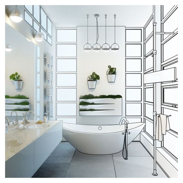 bathroom renovation concept to reality