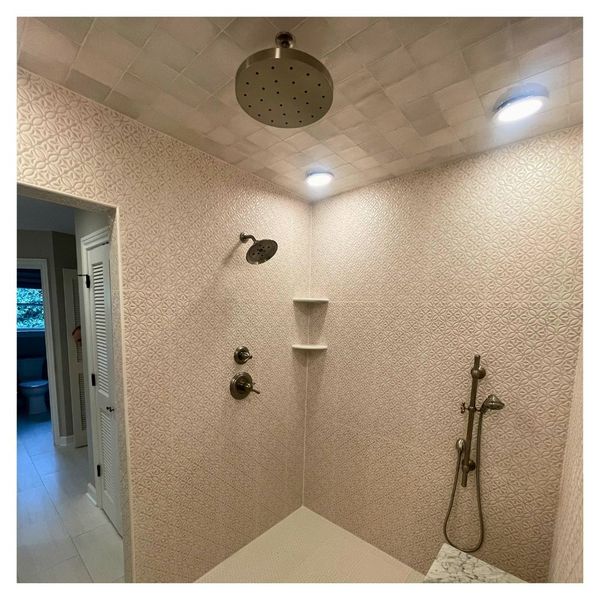 renovated shower by Renata Renovations LLC