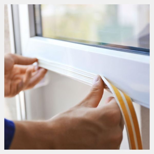 installing lining on window