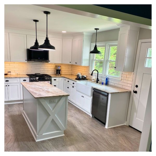 completed kitchen project by Renata Renovations LLC