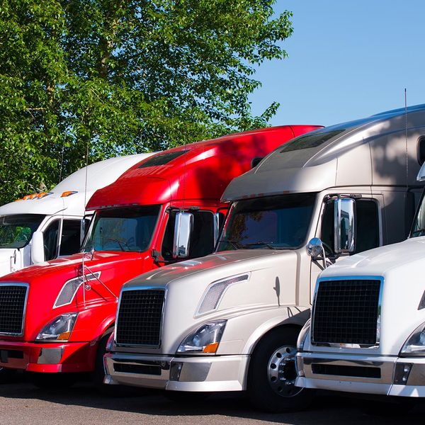 Semi truck fleet