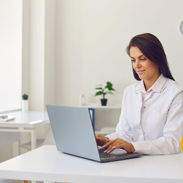 doctor providing guidance via telehealth