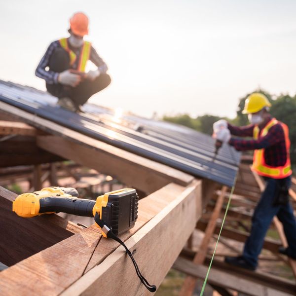 installing metal roof installing metal roof