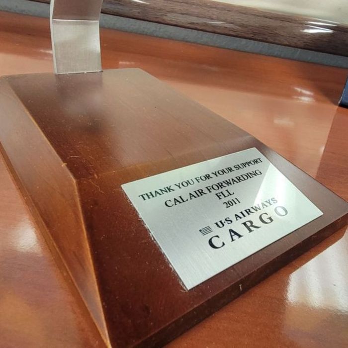 Cal Air recognition award