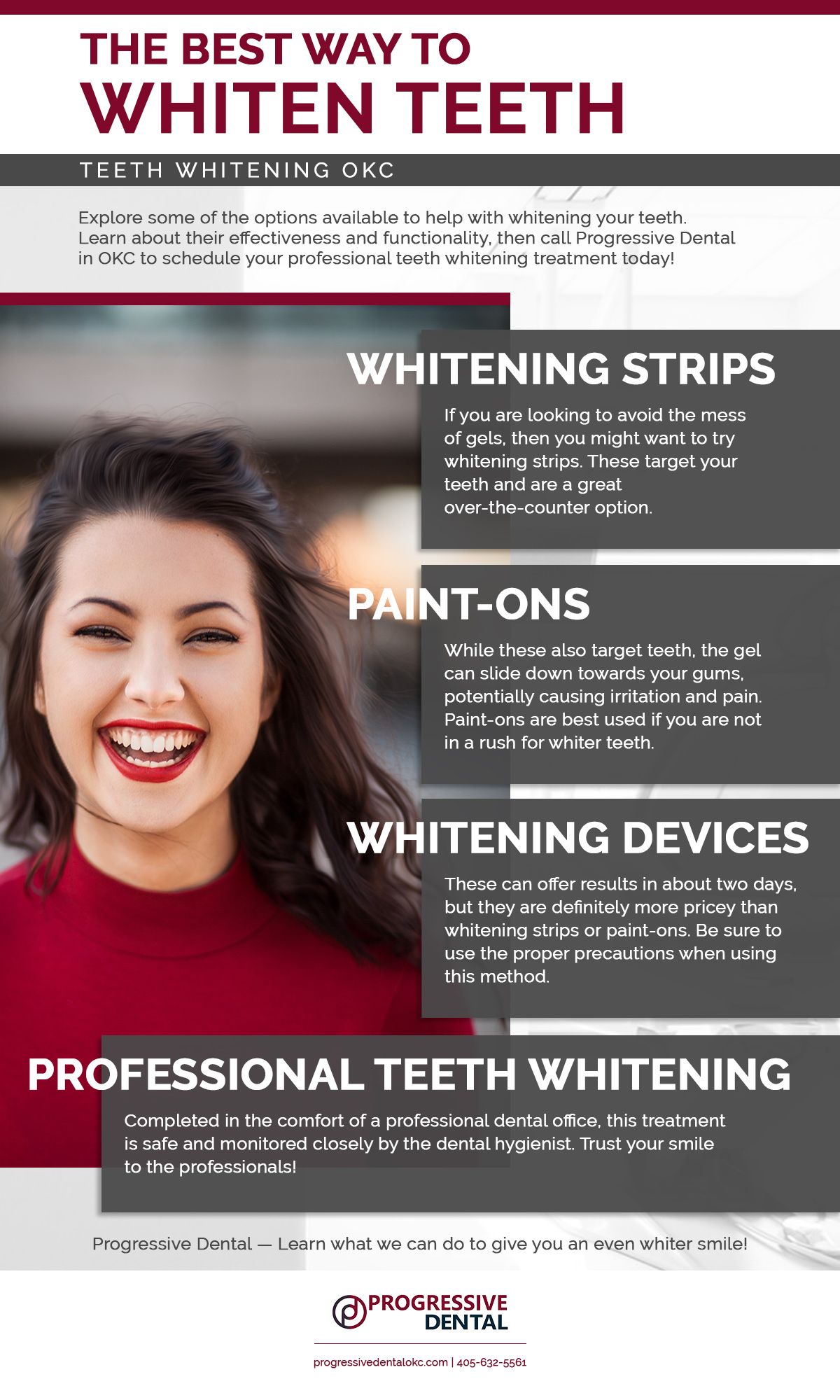 A Teeth Whitening Infographic