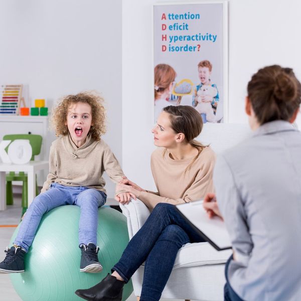 talk therapy for kid with ADHD