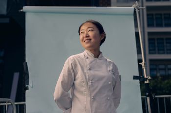 NY Young Chef Award 2021 Winner Suyoung Park. Chef at Michelin-starred Jungsik, NYC Suyoung Park, Michelin Young Chef Awardee