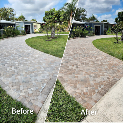 Paver Sealing & Restoration Palm Beach County