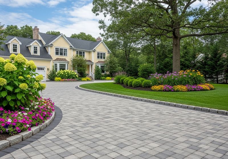 image of pavers as a driveway