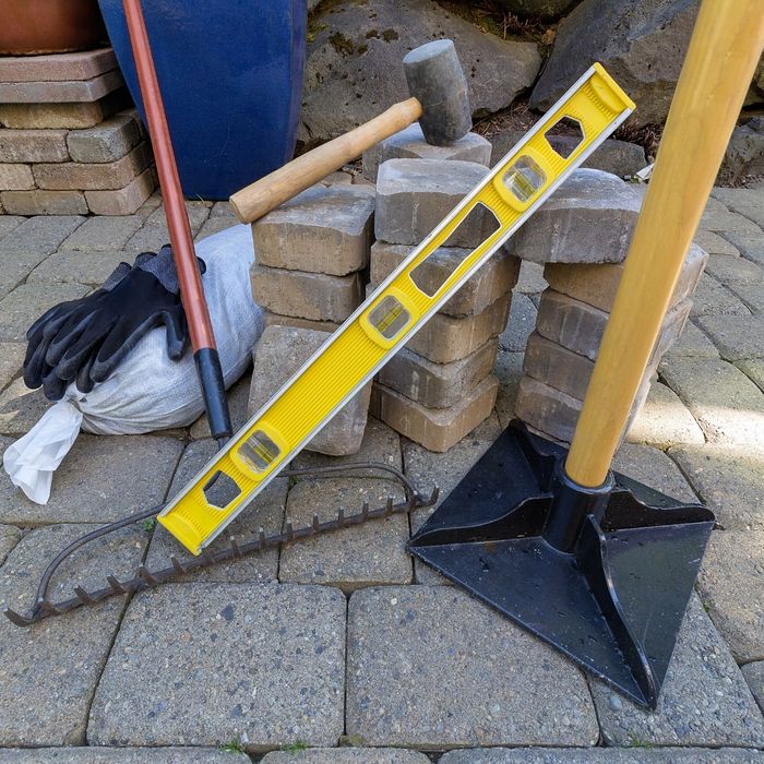 repair tools or paver driveways