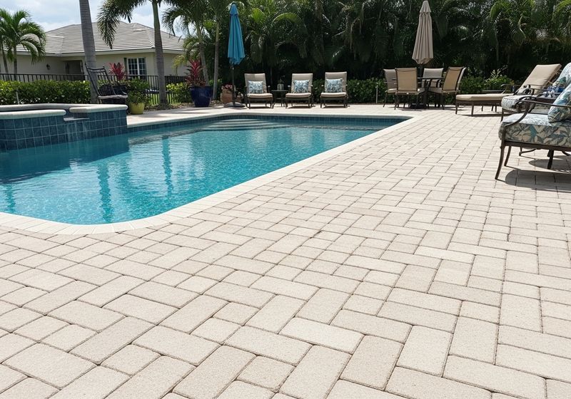 Outdoor Swimming Pool and Patio Area