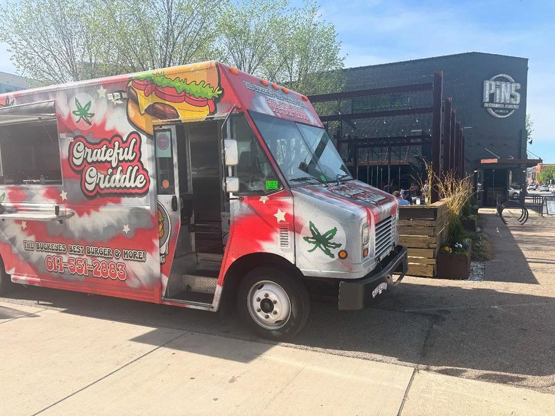 Grateful Griddle food truck parked