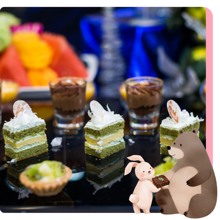 cake and pudding