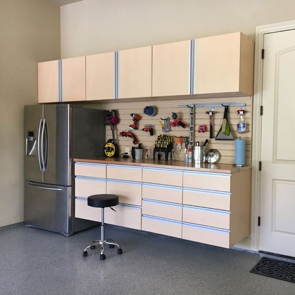 custom garage storage cabinets
