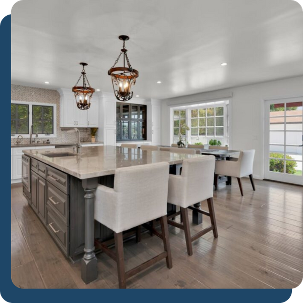 remodeled kitchen counter