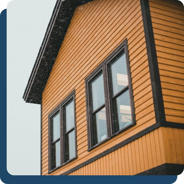 home with new siding