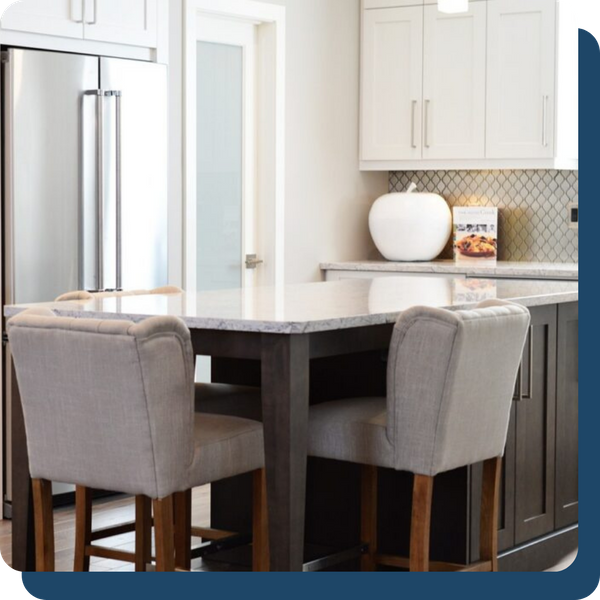 remodeled kitchen counter