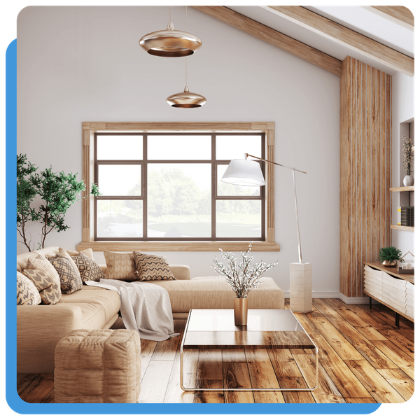 remodeled living area