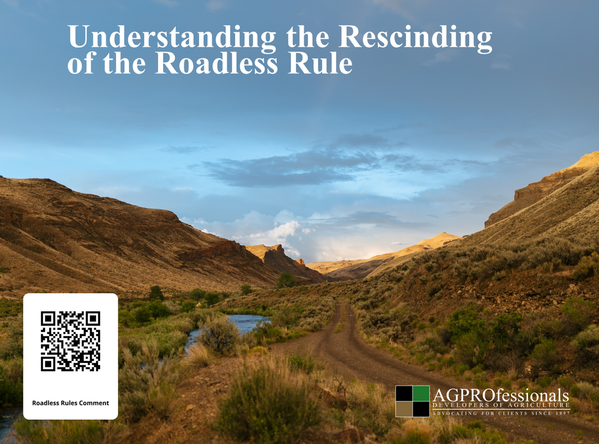 Roadless Rule - USDA Secretary Brook Rollins