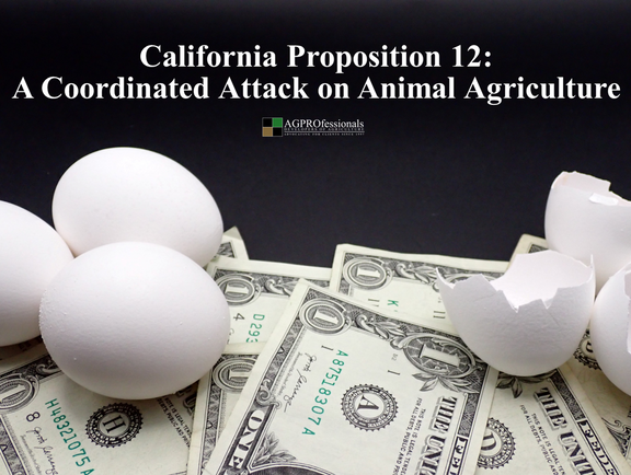 California Prop 12 A Coordinated Attack on Animal Agriculture