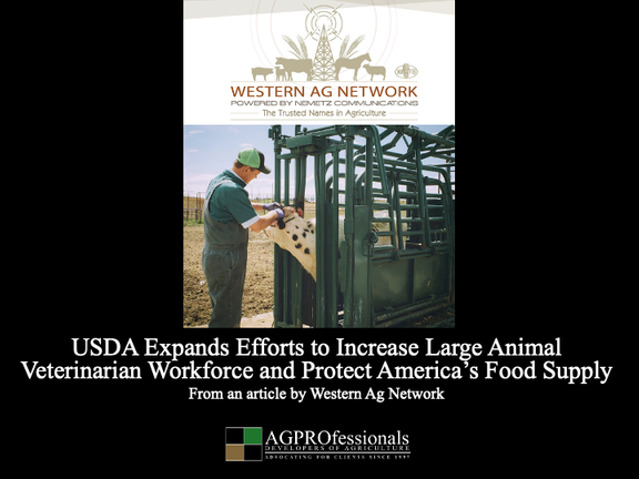 USDA Expands Efforts to Increase Large Animal Veterinarian.png