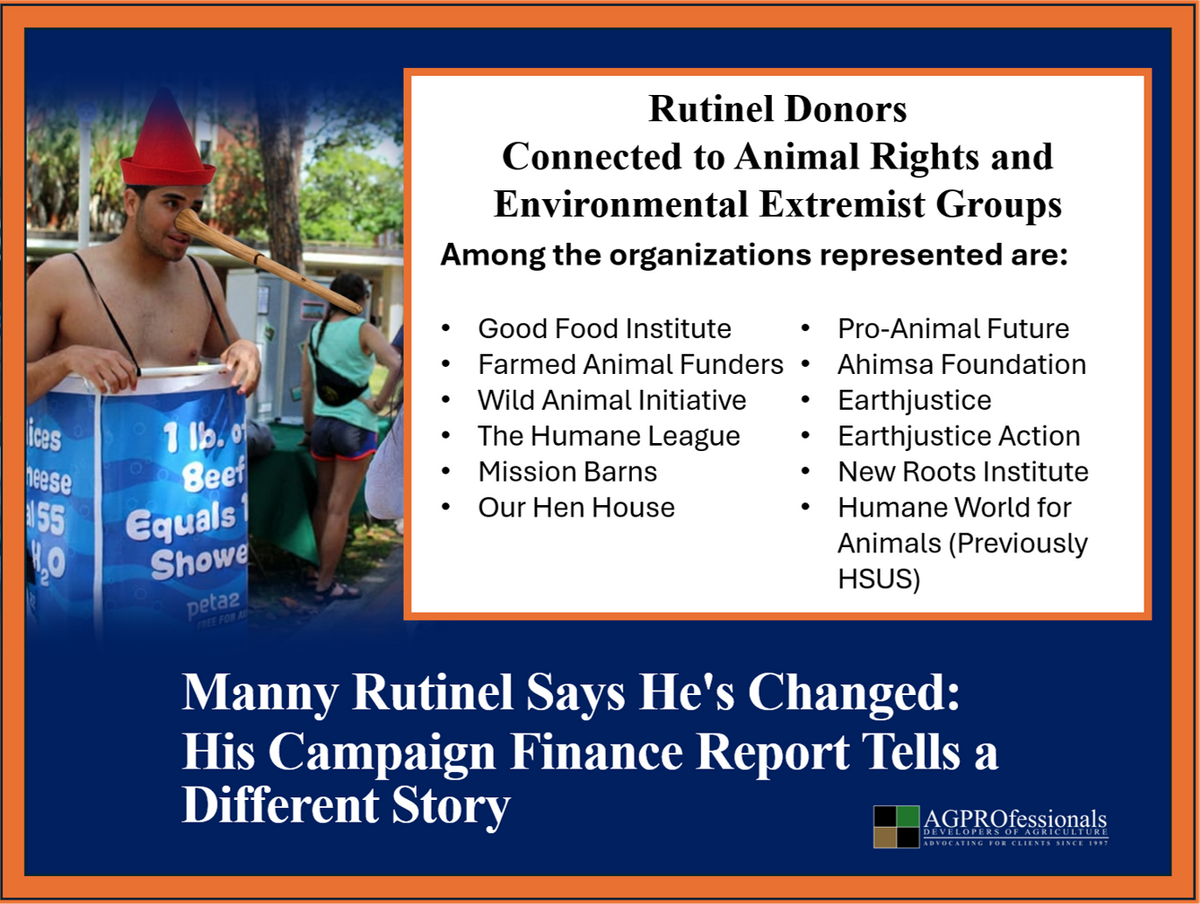 Manny Rutinel Says He's Changed: 
His Campaign Finance Report Tells a Different Story
