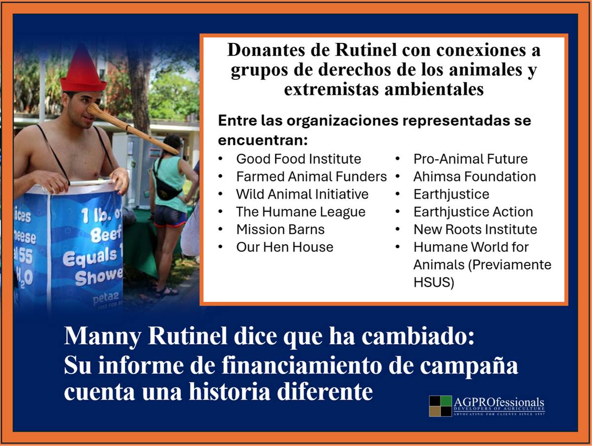 SPANISH Donors to Rutinel Campaign Tell A Different Story  - Rutinels Campaign Finance Report 2.png