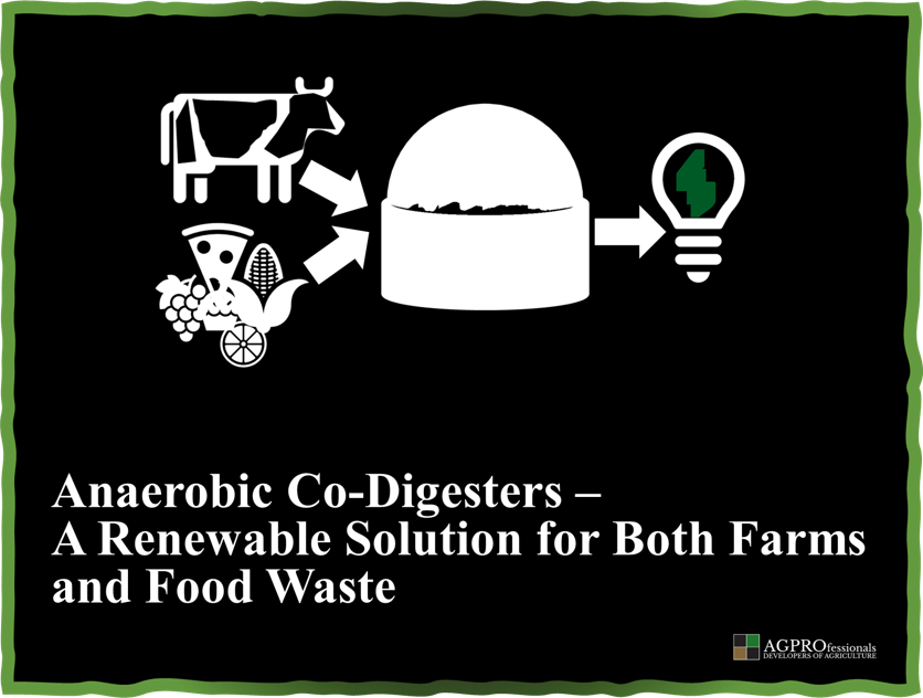 Anaerobic Co-Digesters a Renewable Solution for Both Farms and Food Waste